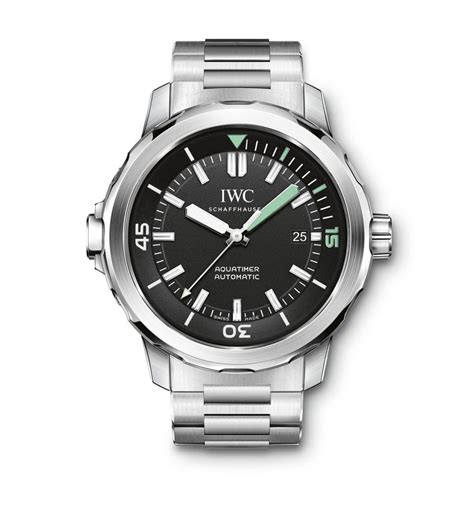 iwc aquatimer stainless steel bracelet|iwc aquatimer wrist watch.